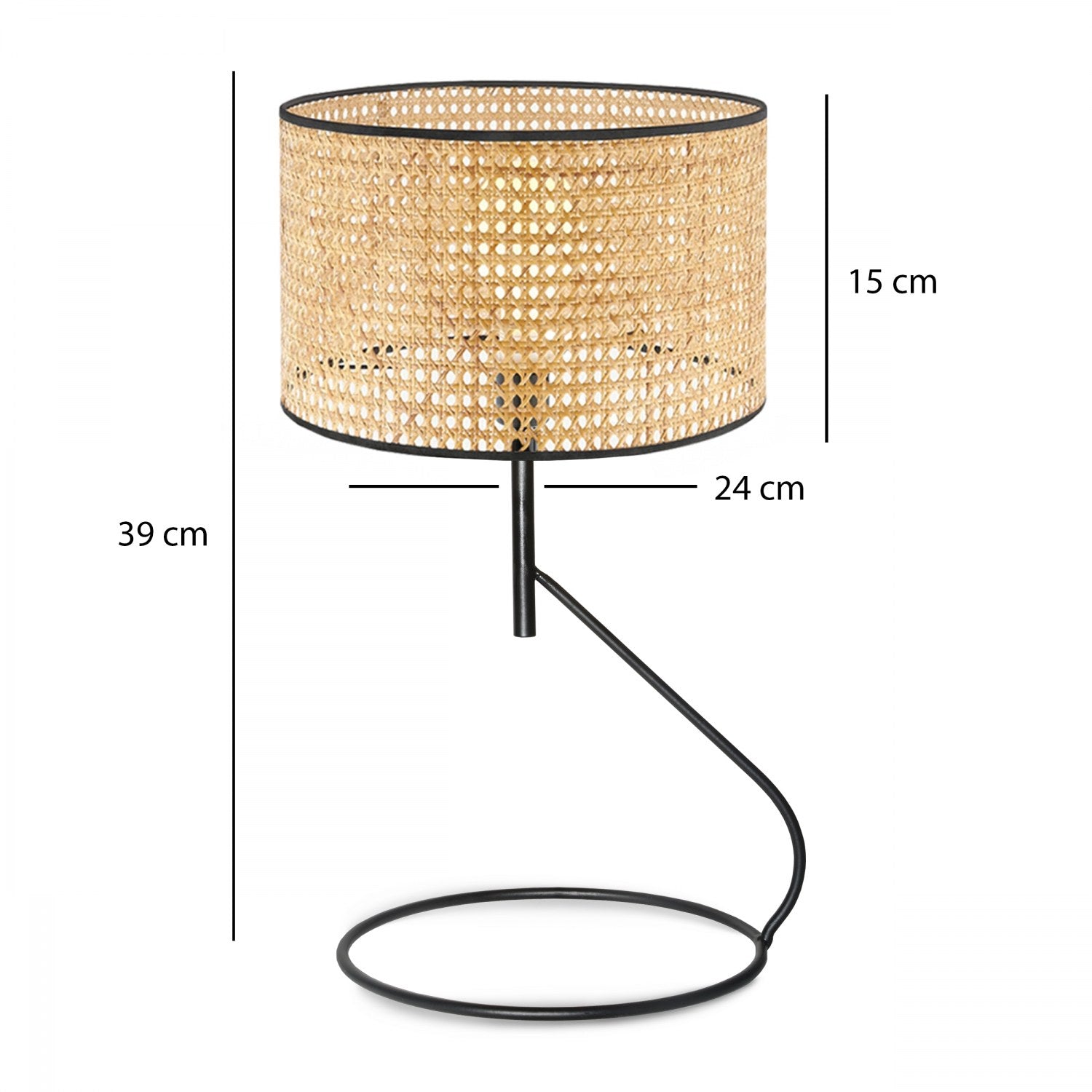 Candeeiro de mesa-AYD-3355-Creme
Preto