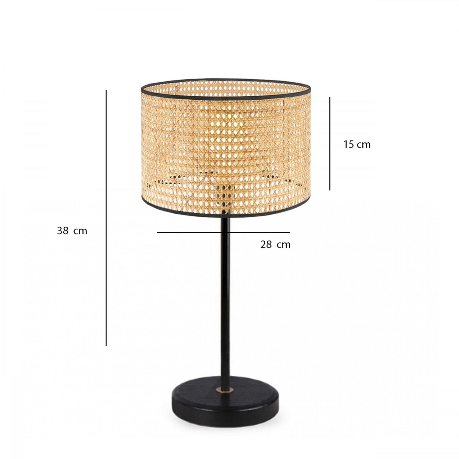 Candeeiro de mesa-AYD-3268-Creme
Preto