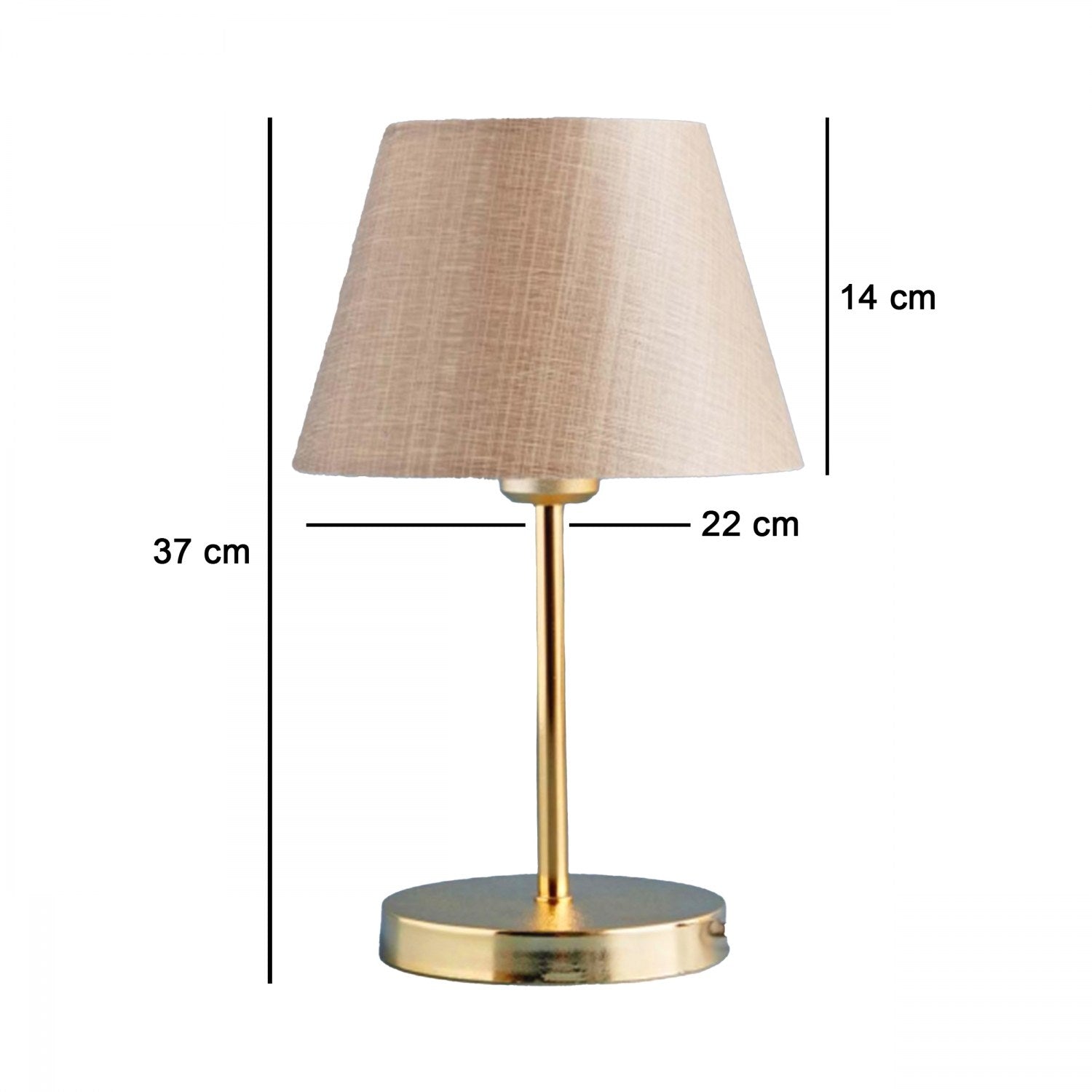 Candeeiro de mesa-AYD-3402-Bege
Dourado