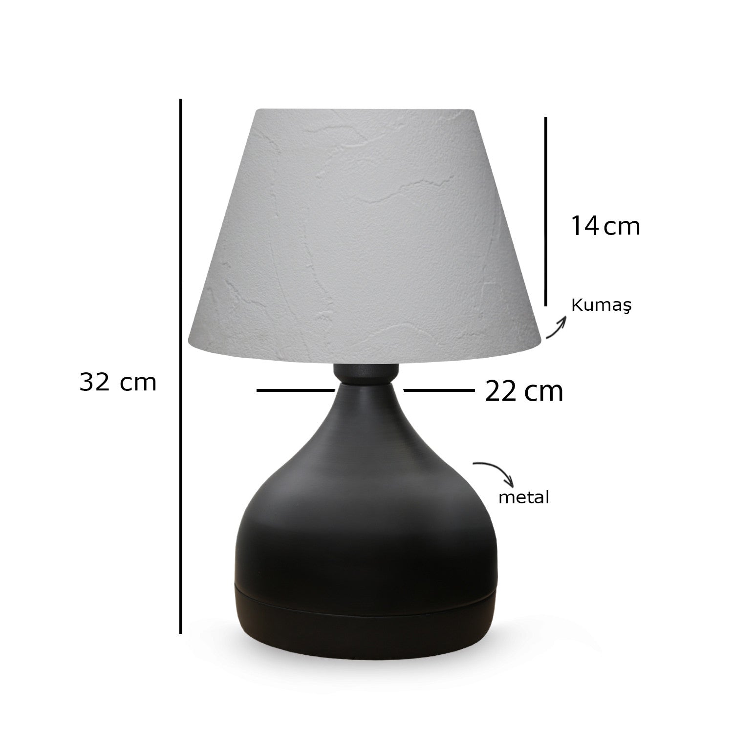 Candeeiro de mesa-AYD-3086-Creme