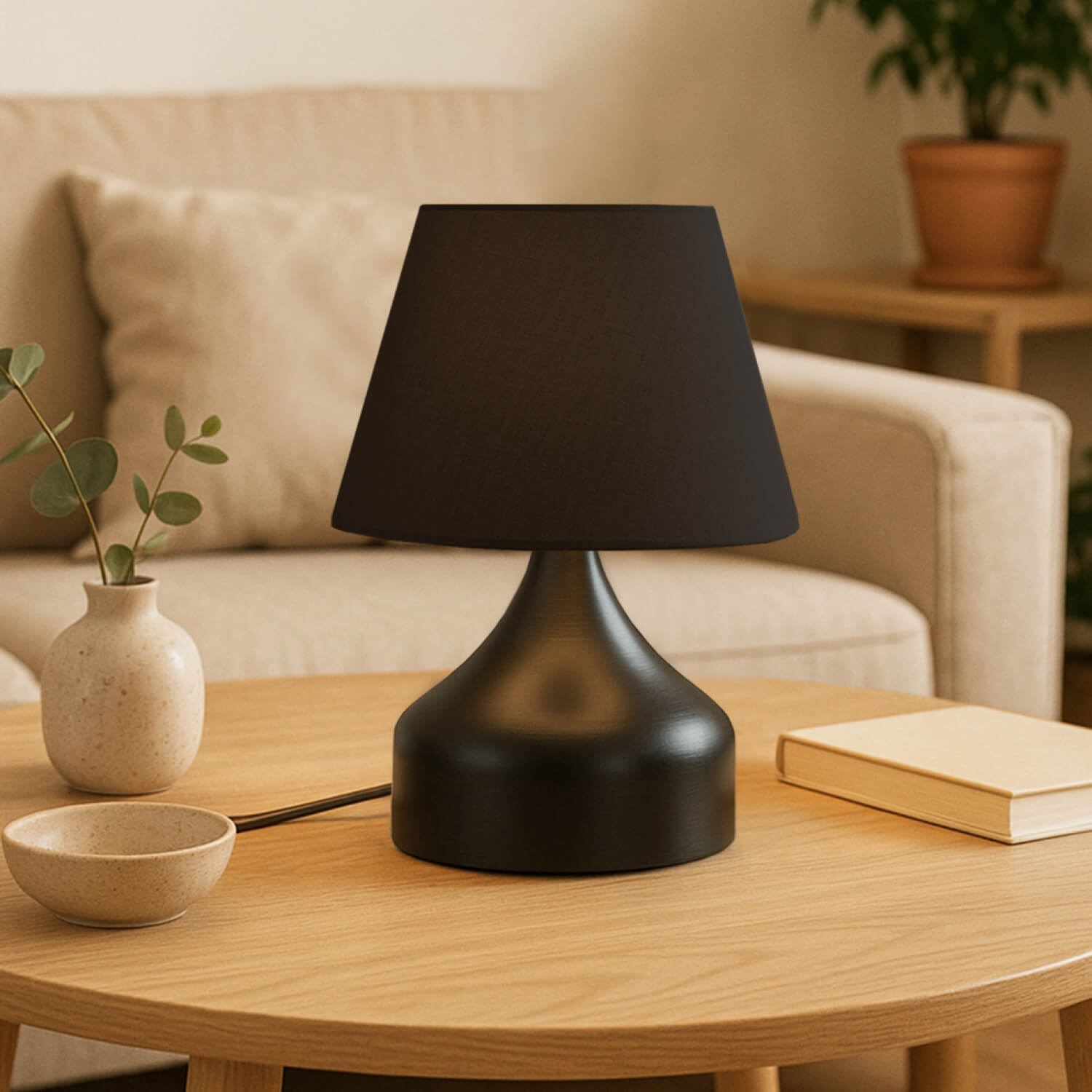 Candeeiro de mesa-AYD-3124-Preto