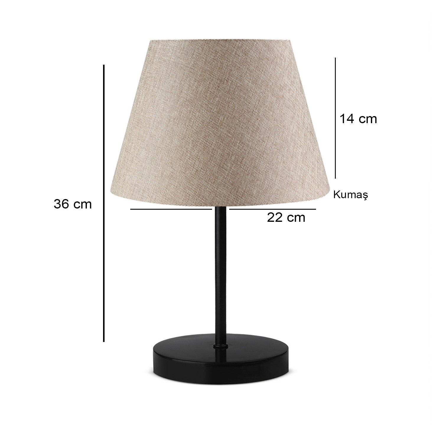 Candeeiro de mesa-AYD-3154-Bege
Preto