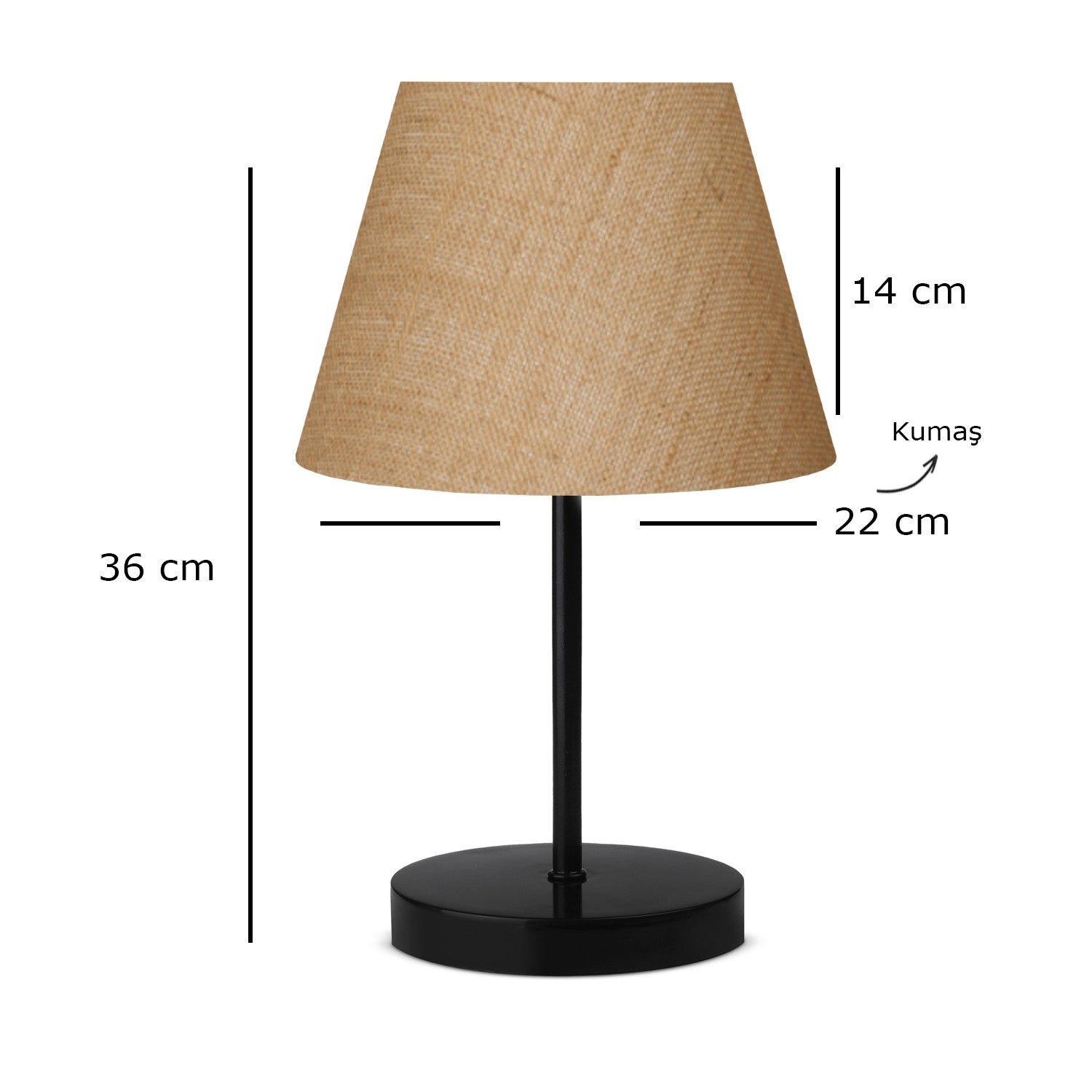 Candeeiro de mesa-AYD-3136-Creme