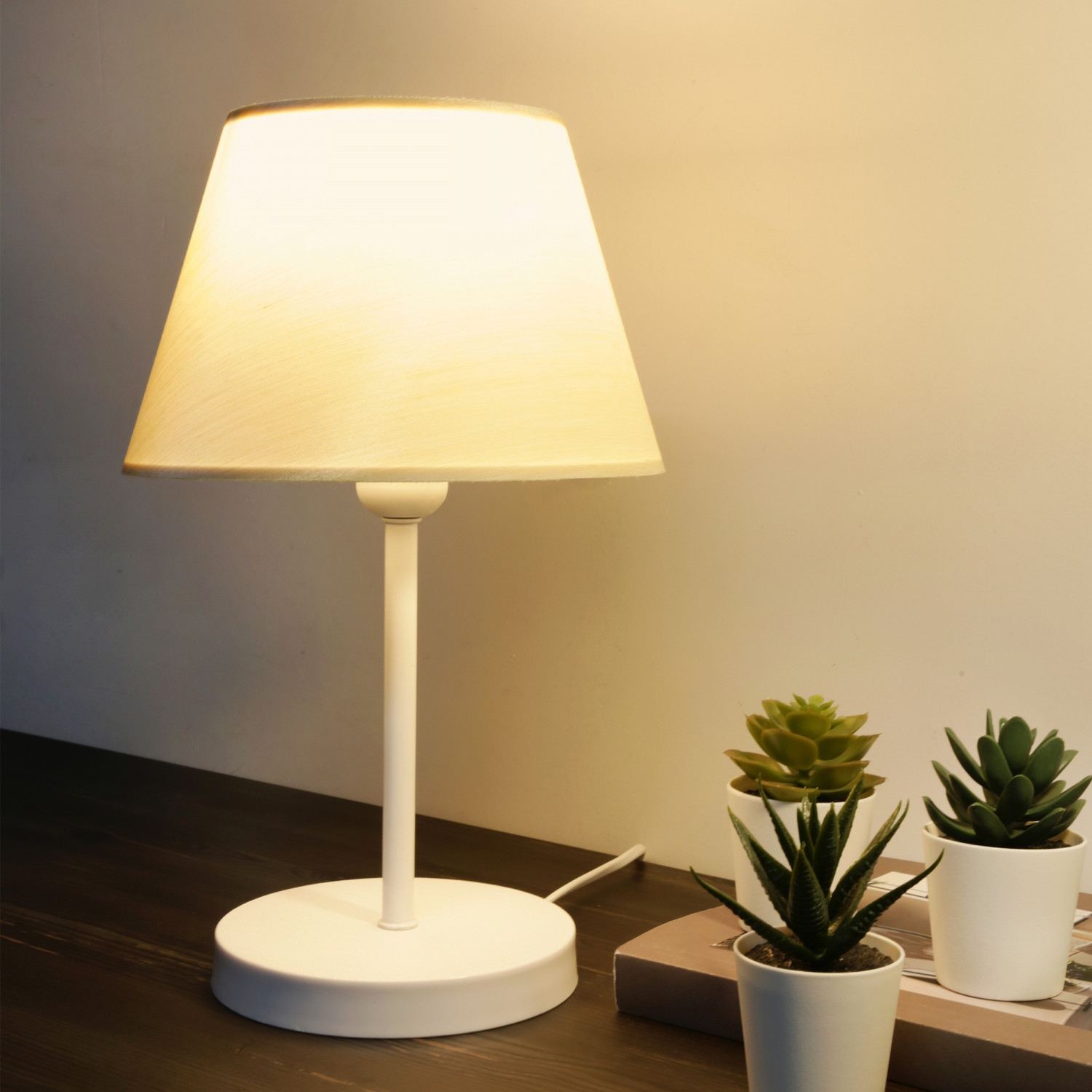 Candeeiro de mesa-AYD-3120-Creme