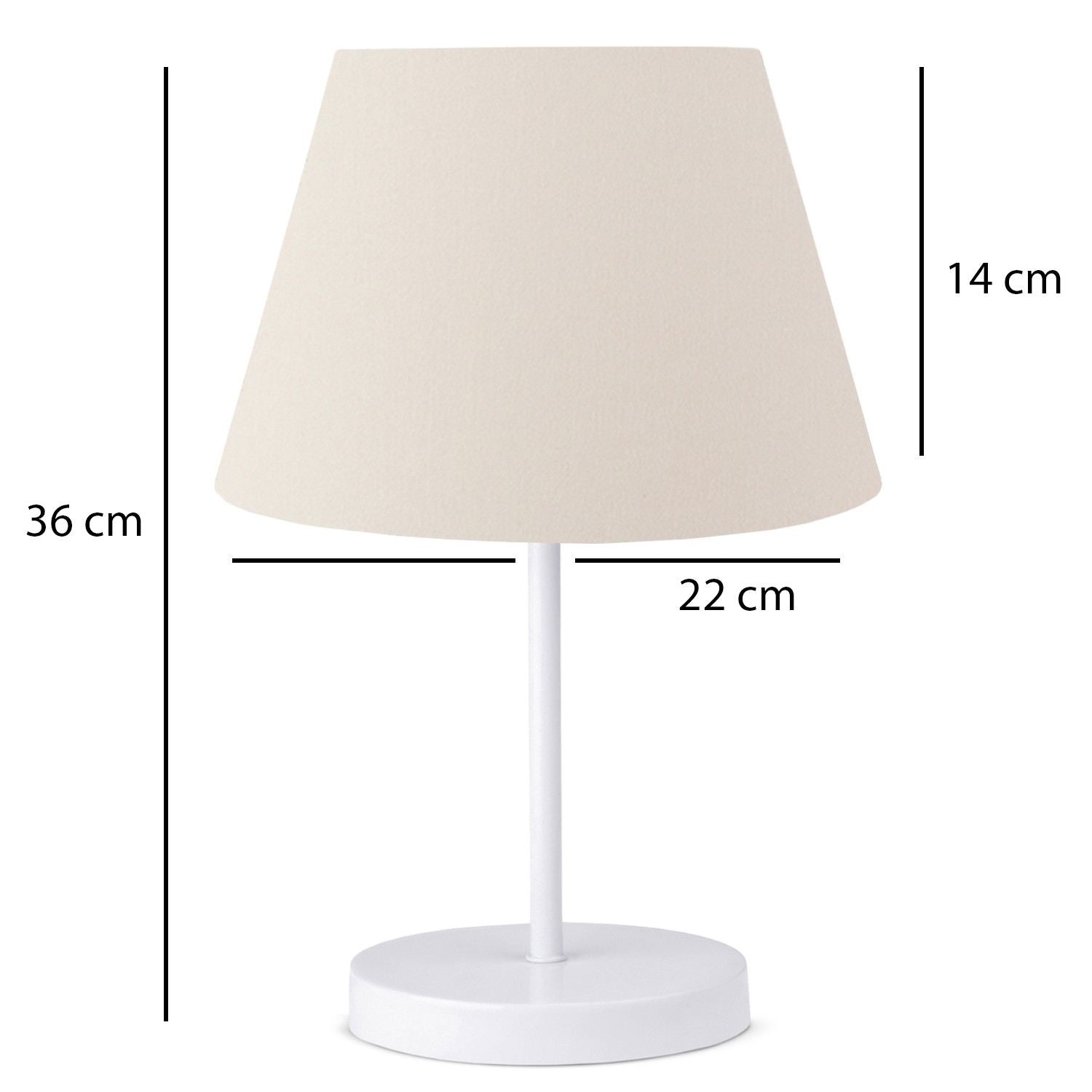 Candeeiro de mesa-AYD-3120-Creme