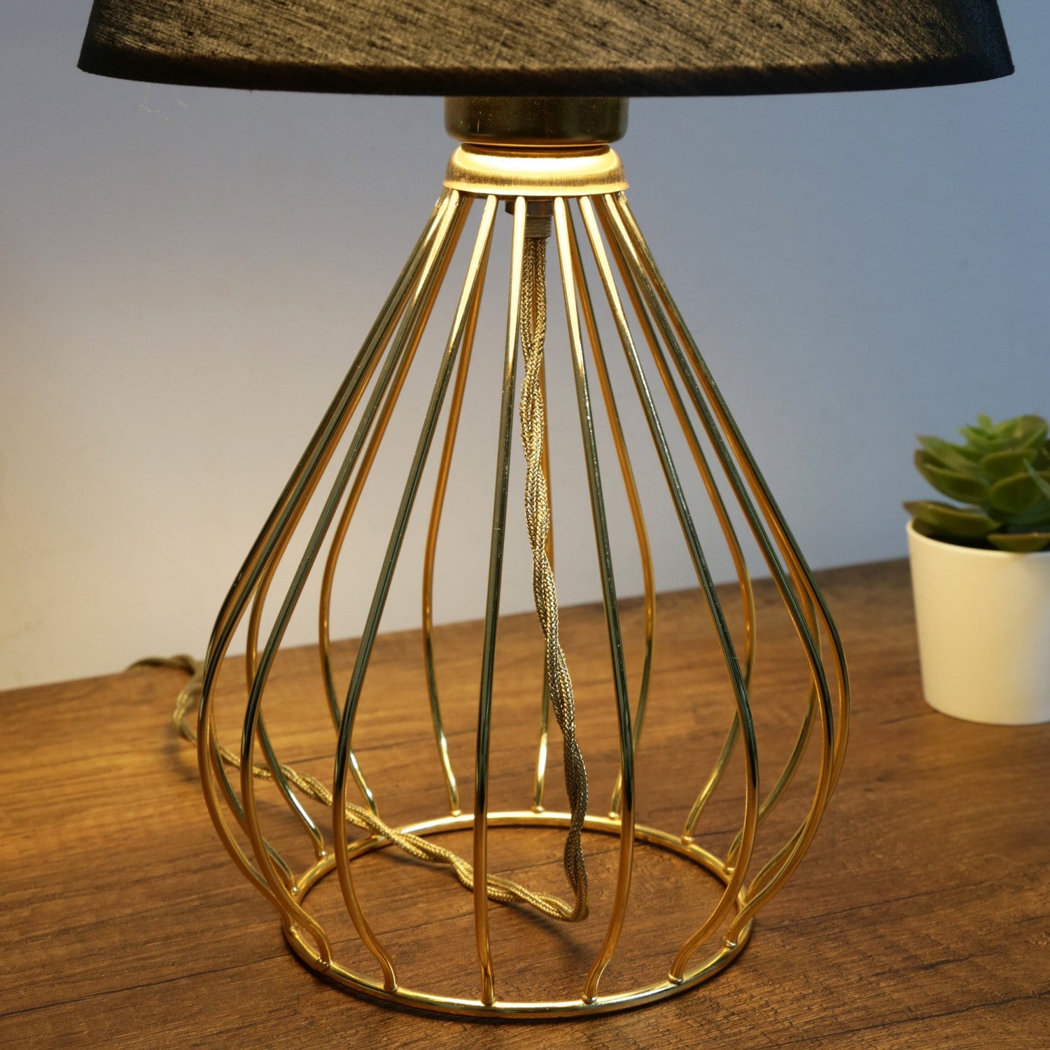 Candeeiro de mesa-AYD-3118-Preto