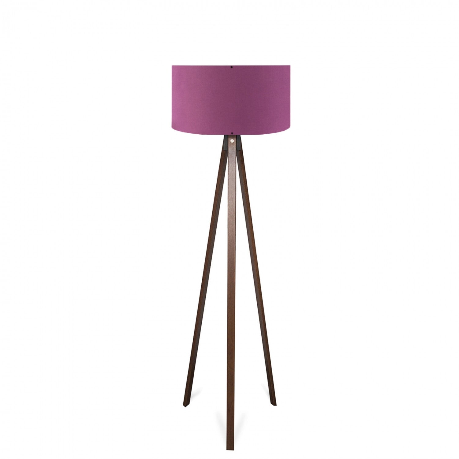 Candeeiro de Pé – 140 cm – Roxo – Madeira