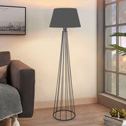 Candeeiro de Pé – 155 cm – Antracite – Metal