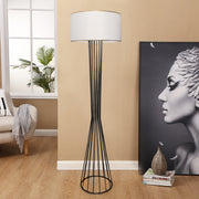 Candeeiro de Pé – 155 cm – Branco – Metal
