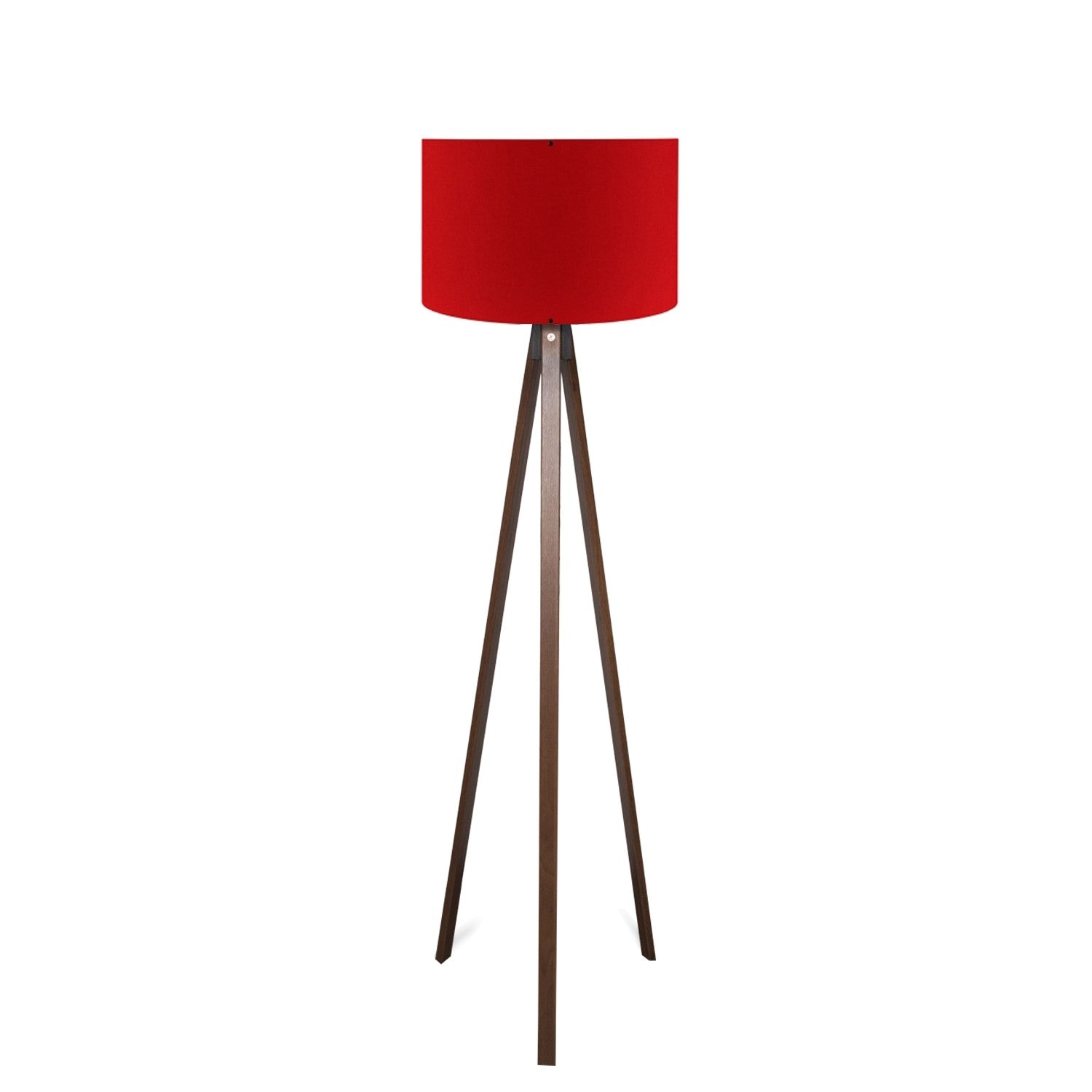Candeeiro de Pé – 140 cm – Vermelho – MDF