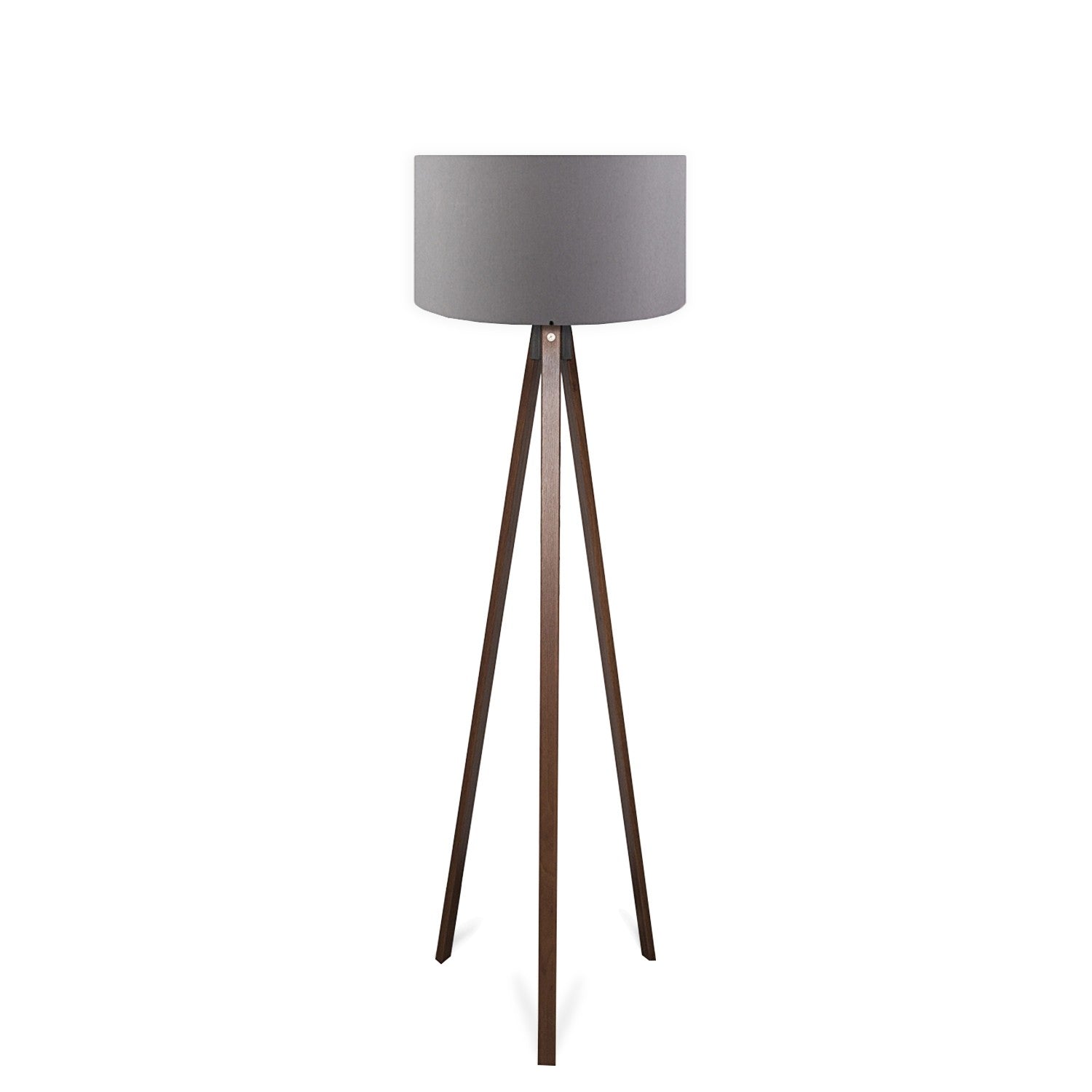 Candeeiro de Pé – 140 cm – Cinza – MDF