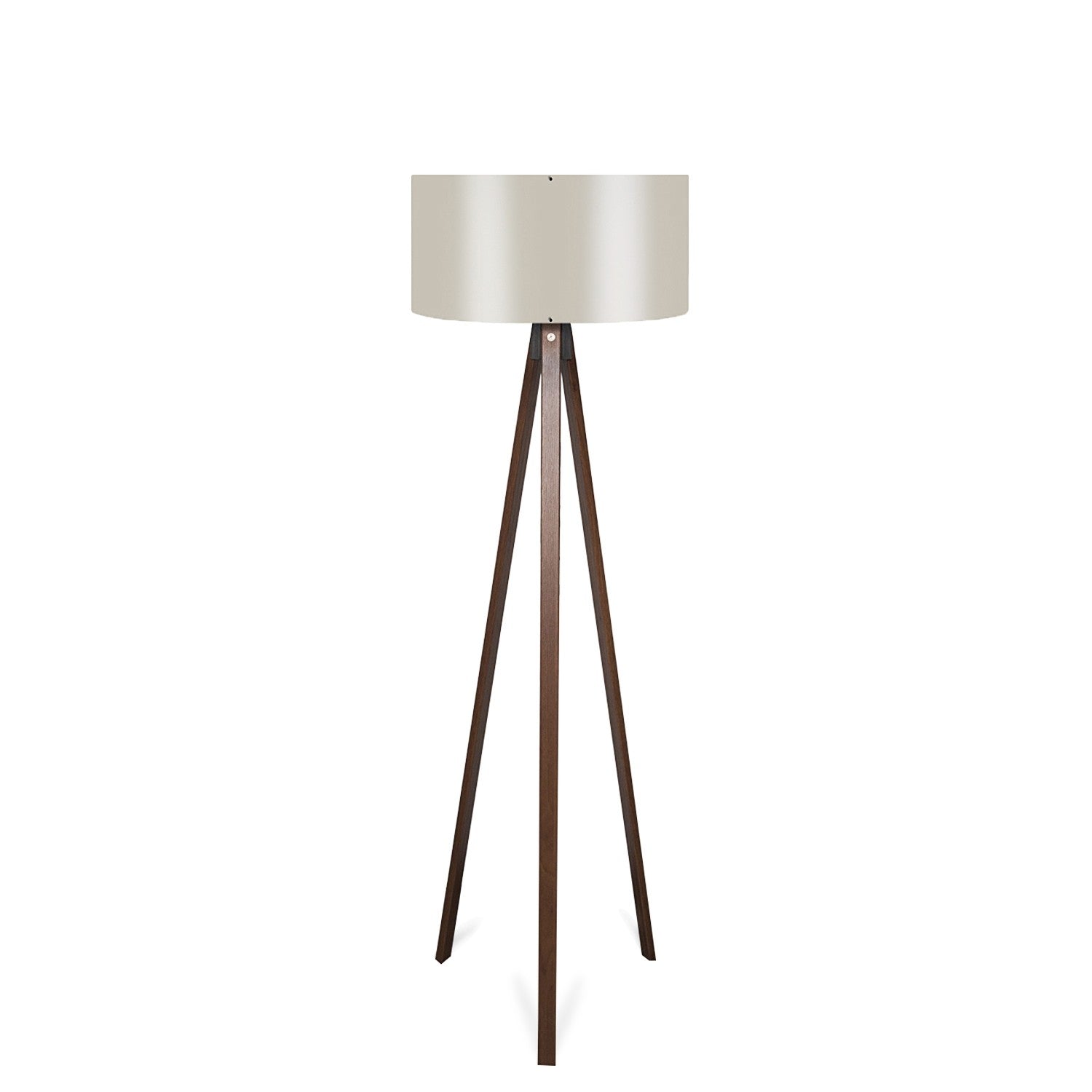 Candeeiro de Pé – 140 cm – Creme – MDF