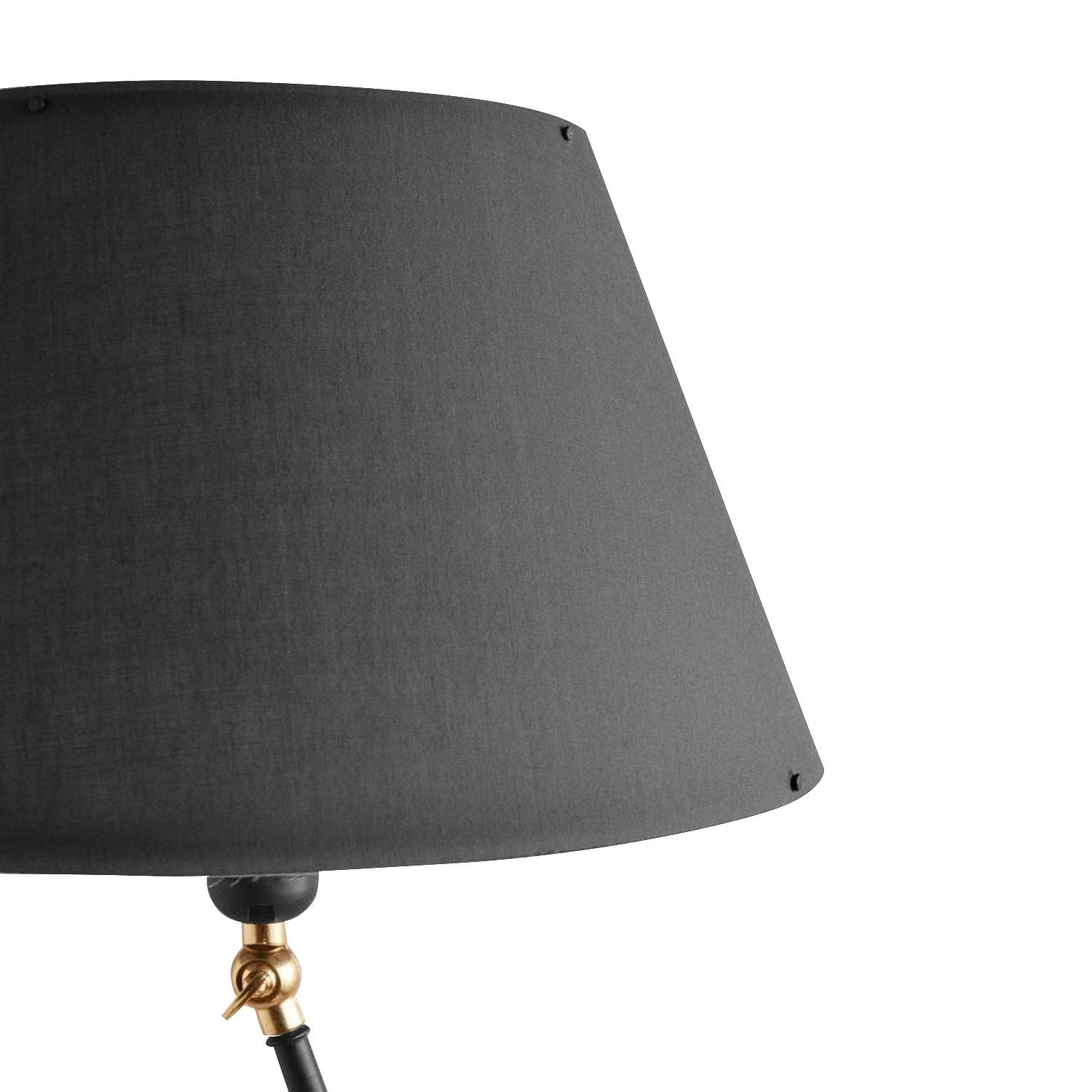 Candeeiro de Pé – 150 cm – Antracite e Preto – PVC e metal