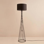 Candeeiro de Pé – 144 cm – Preto – Metal