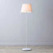 Candeeiro de Pé – 145 cm – Creme e Branco – PVC e Metal
