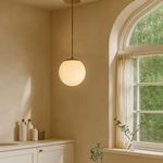 Candeeiro de Teto – Ø15 h:15 cm – Branco Antiquado – Metálico