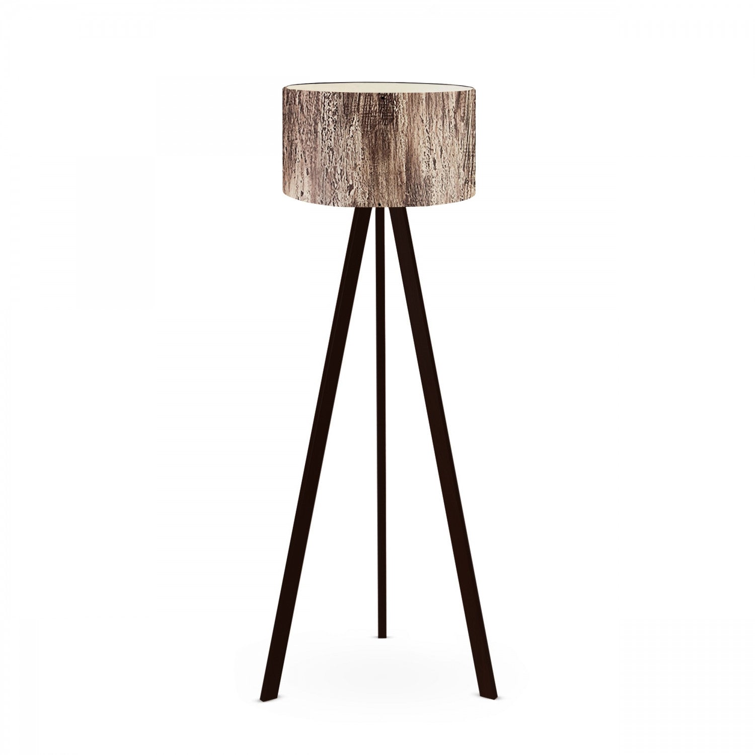 Candeeiro de Pé – 140 cm – Madeira – PVC e MDF