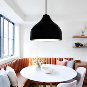 Candeeiro de Teto – 70 cm – Preto – Metálico