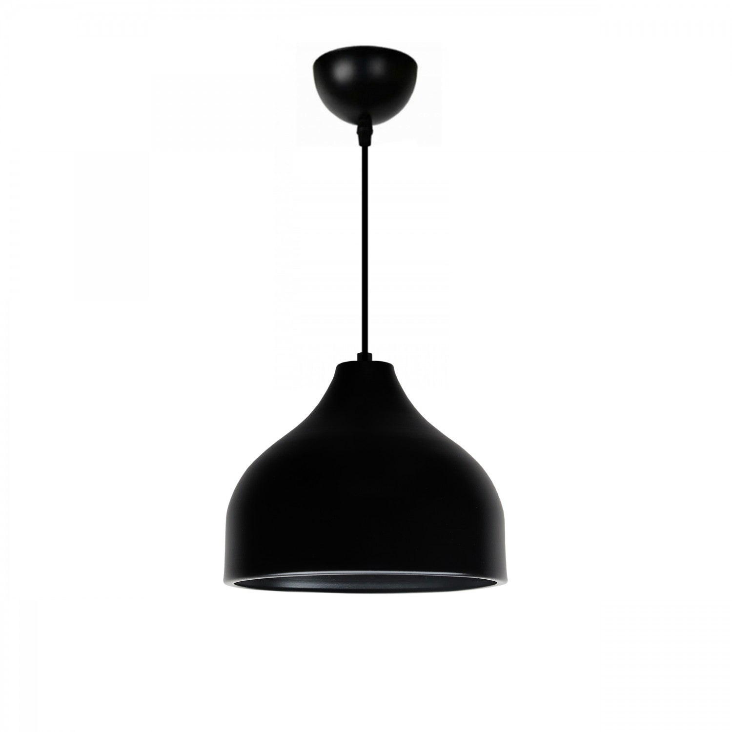 Candeeiro de Teto – 70 cm – Preto – Metálico