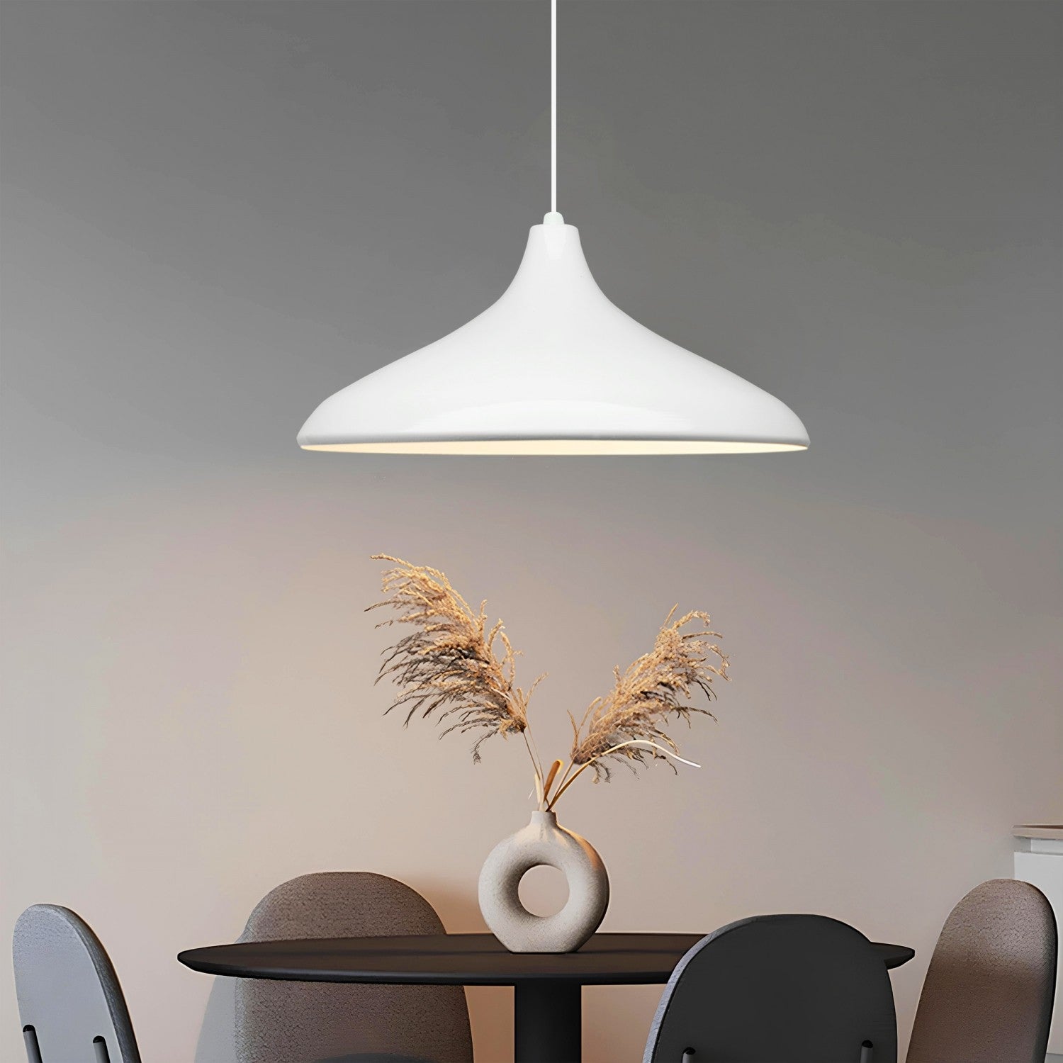 Candeeiro de Teto – 100-120 cm – Branco – Metal