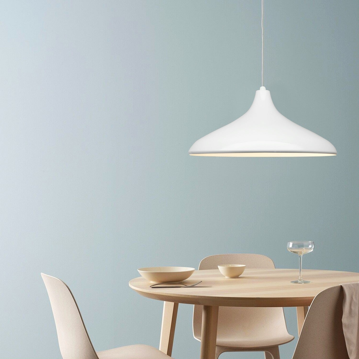 Candeeiro de Teto – 100-120 cm – Branco – Metal