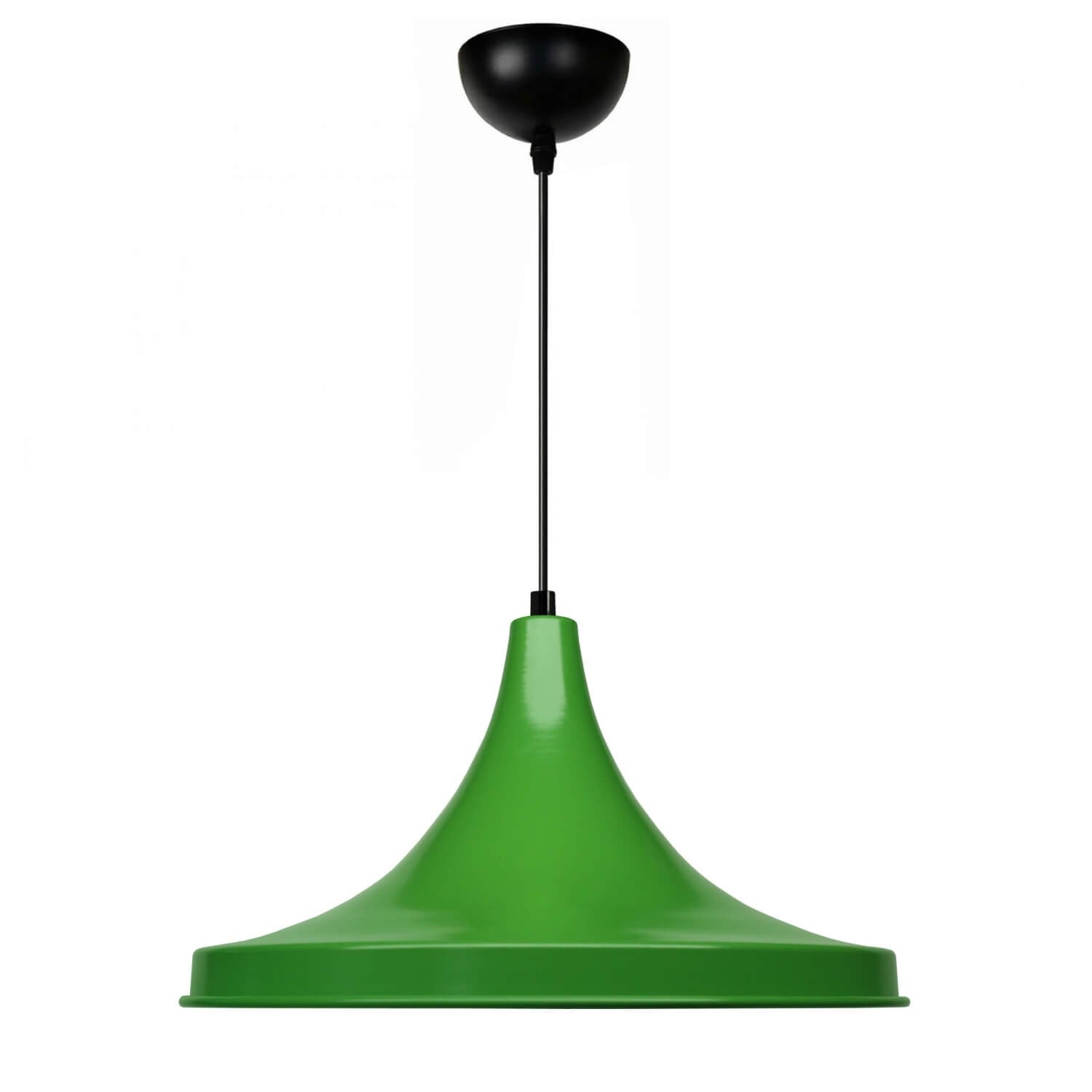 Candeeiro de Teto – 30 cm – Verde – Metálico