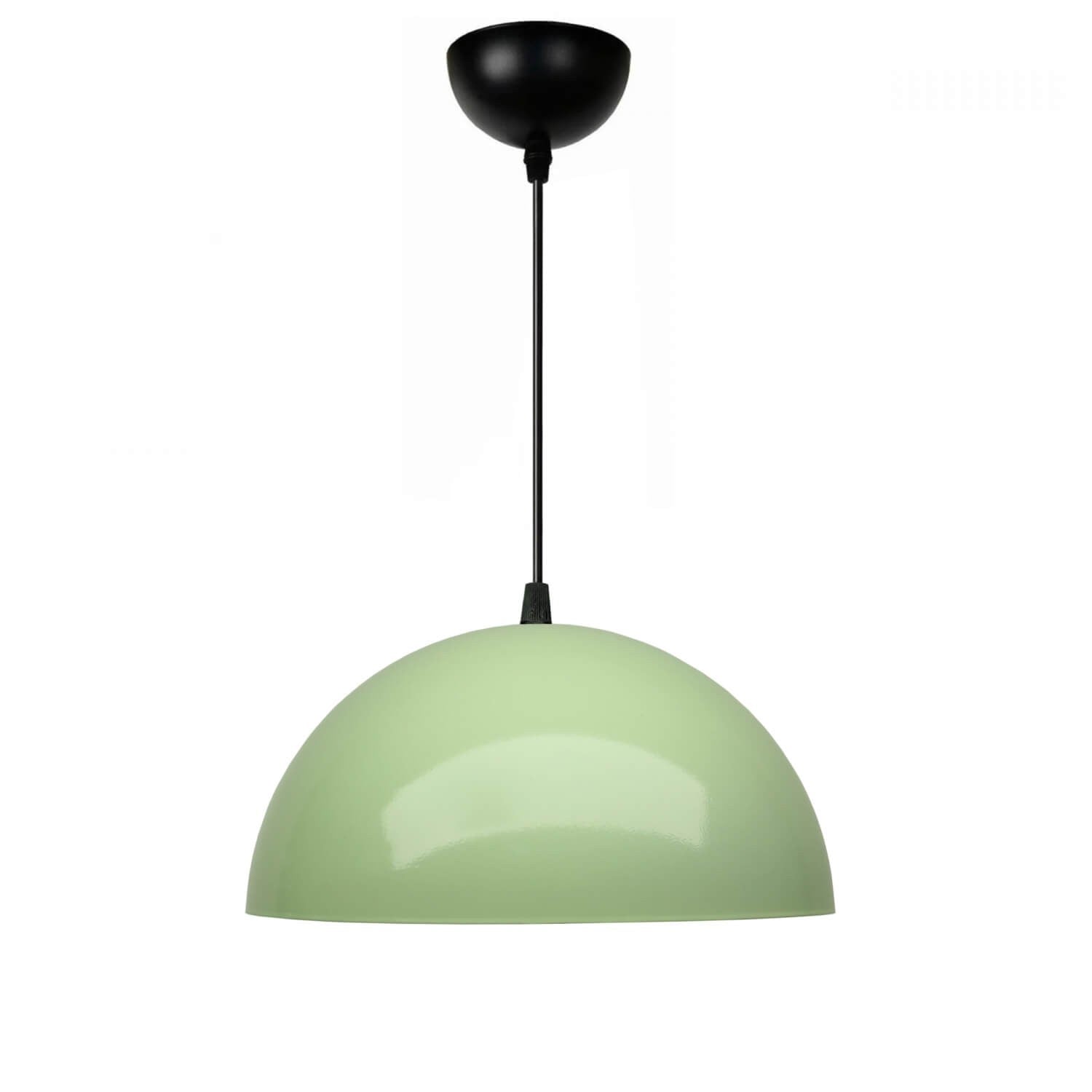 Candeeiro de Teto – 100 cm – Verde – Metal