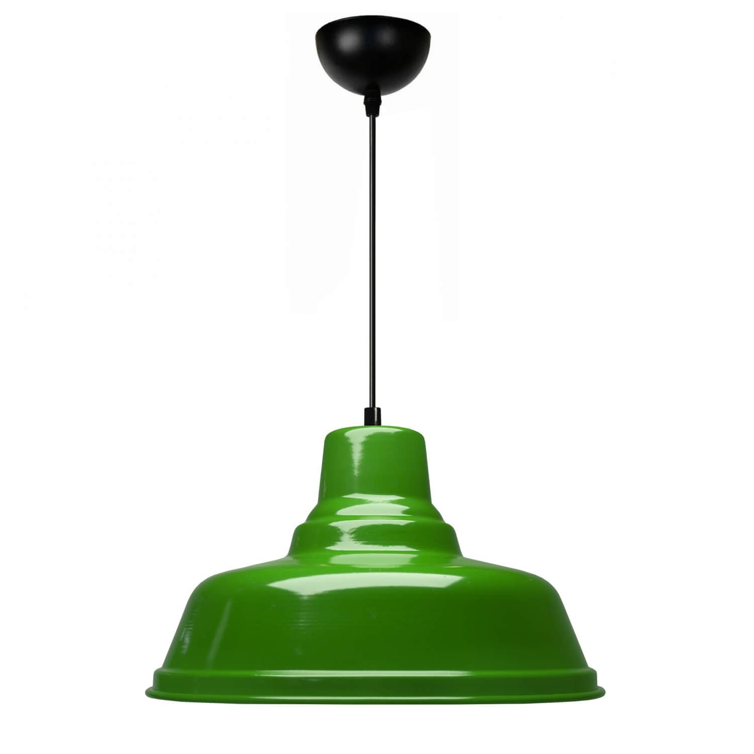 Candeeiro de Teto – 120 cm – Verde – Metal