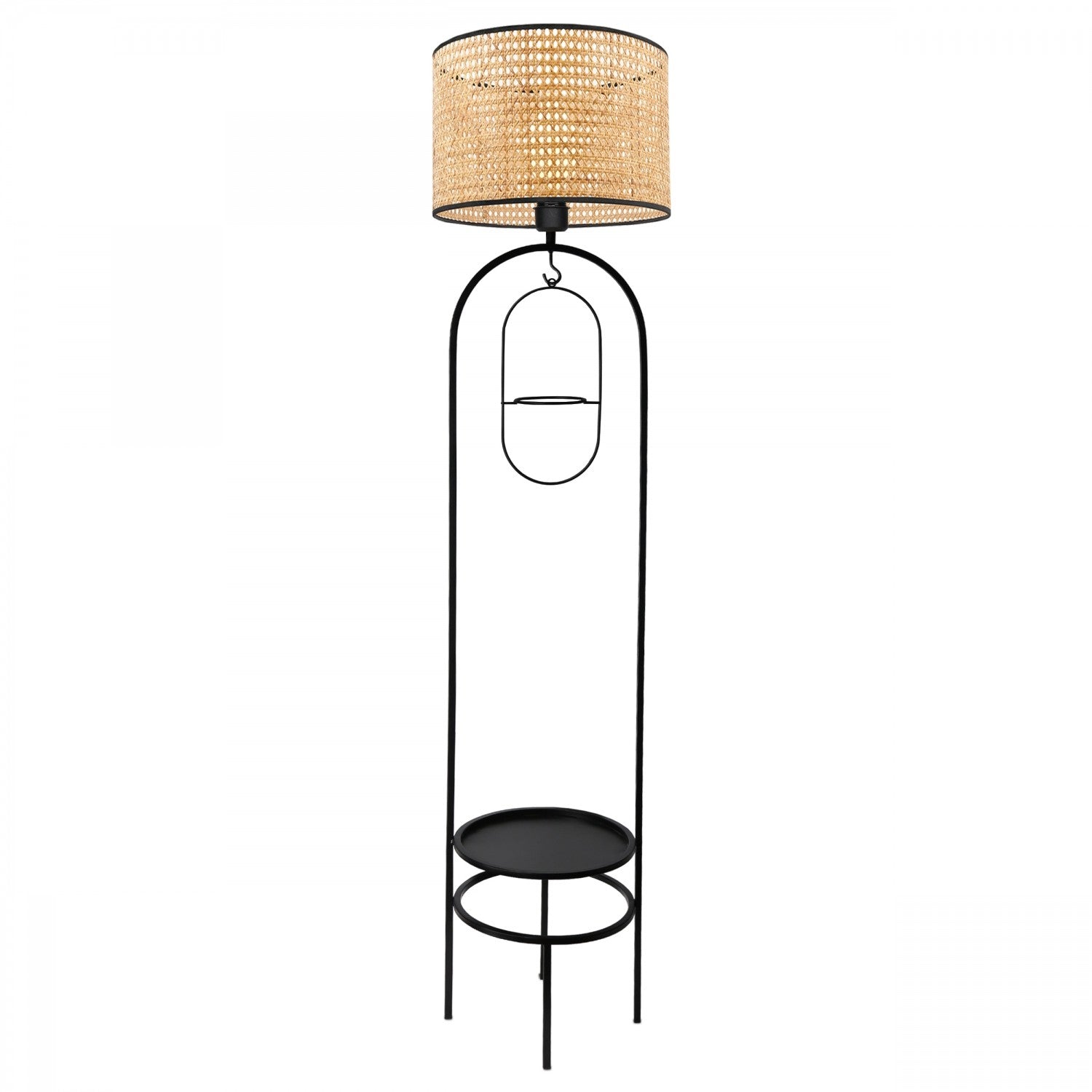 Candeeiro de Pé em Rotim – 145 cm – Rattan – Rotim