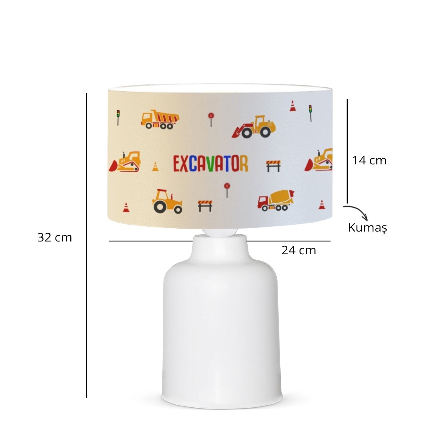 Candeeiro de mesa-AYD-3050-Multicolorido