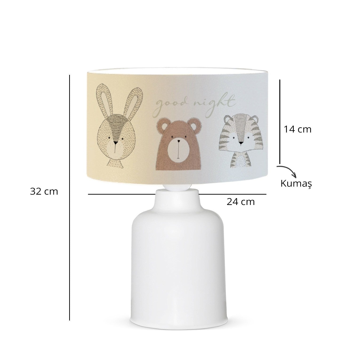 Candeeiro de mesa-AYD-3054-Multicolorido