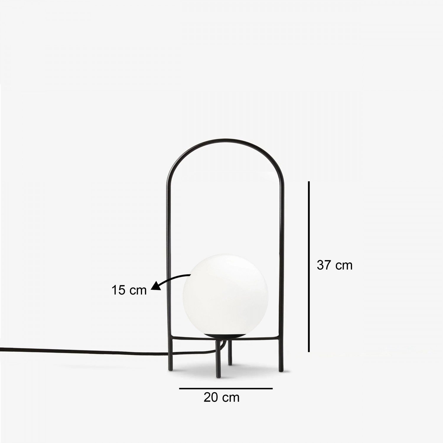 Candeeiro de mesa-241568-Preto
Branco