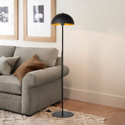 Candeeiro de Pé – 147 cm – Preto – Metal