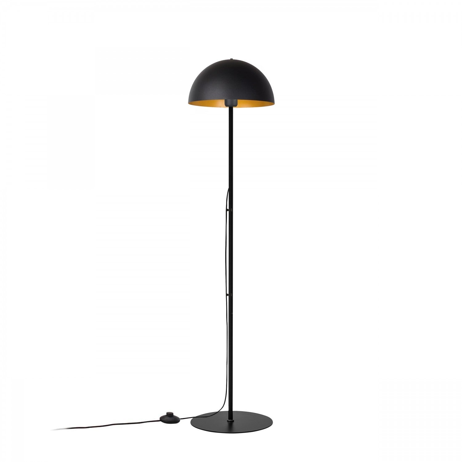 Candeeiro de Pé – 147 cm – Preto – Metal