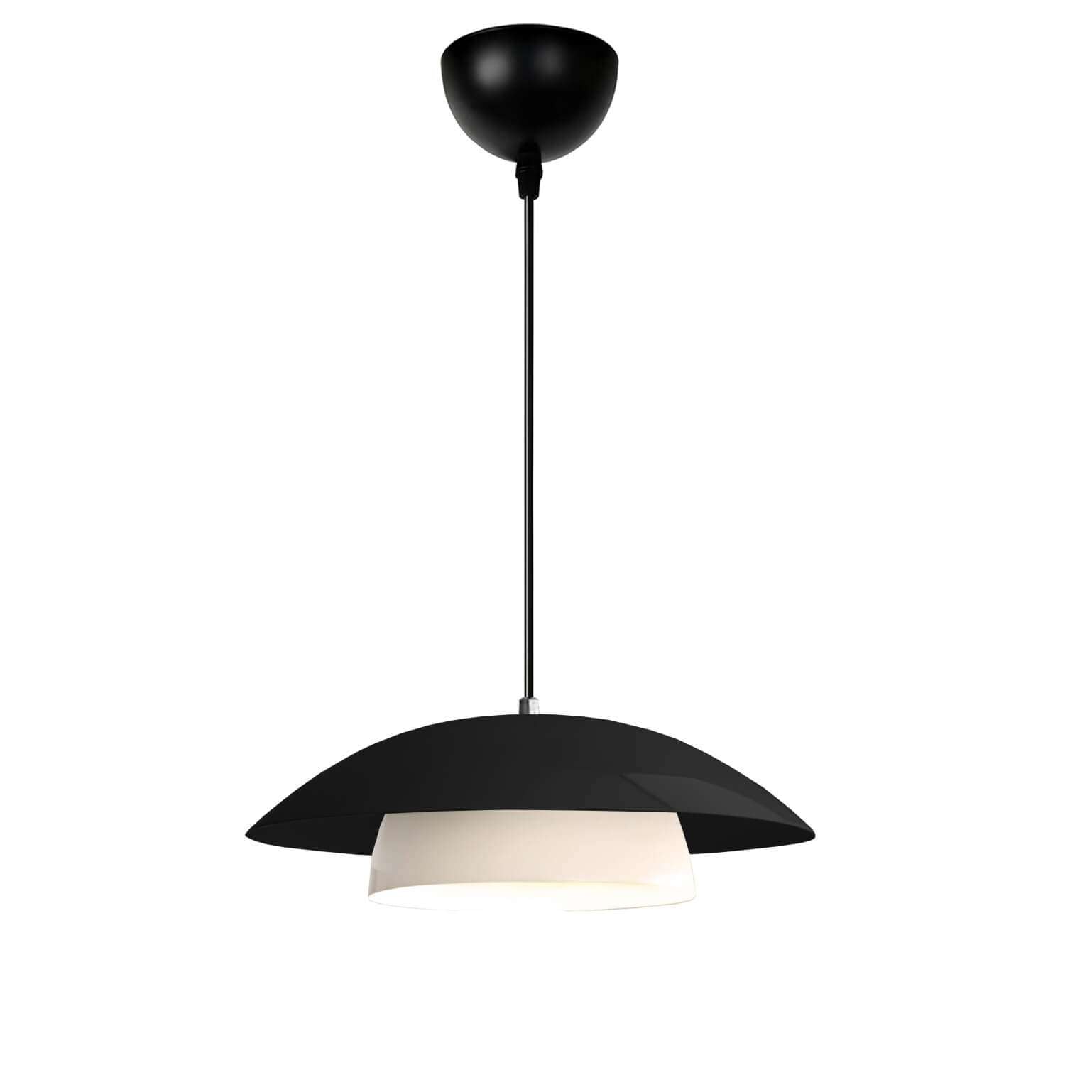 Candeeiro de Teto - 100 cm - Preto - Metálico