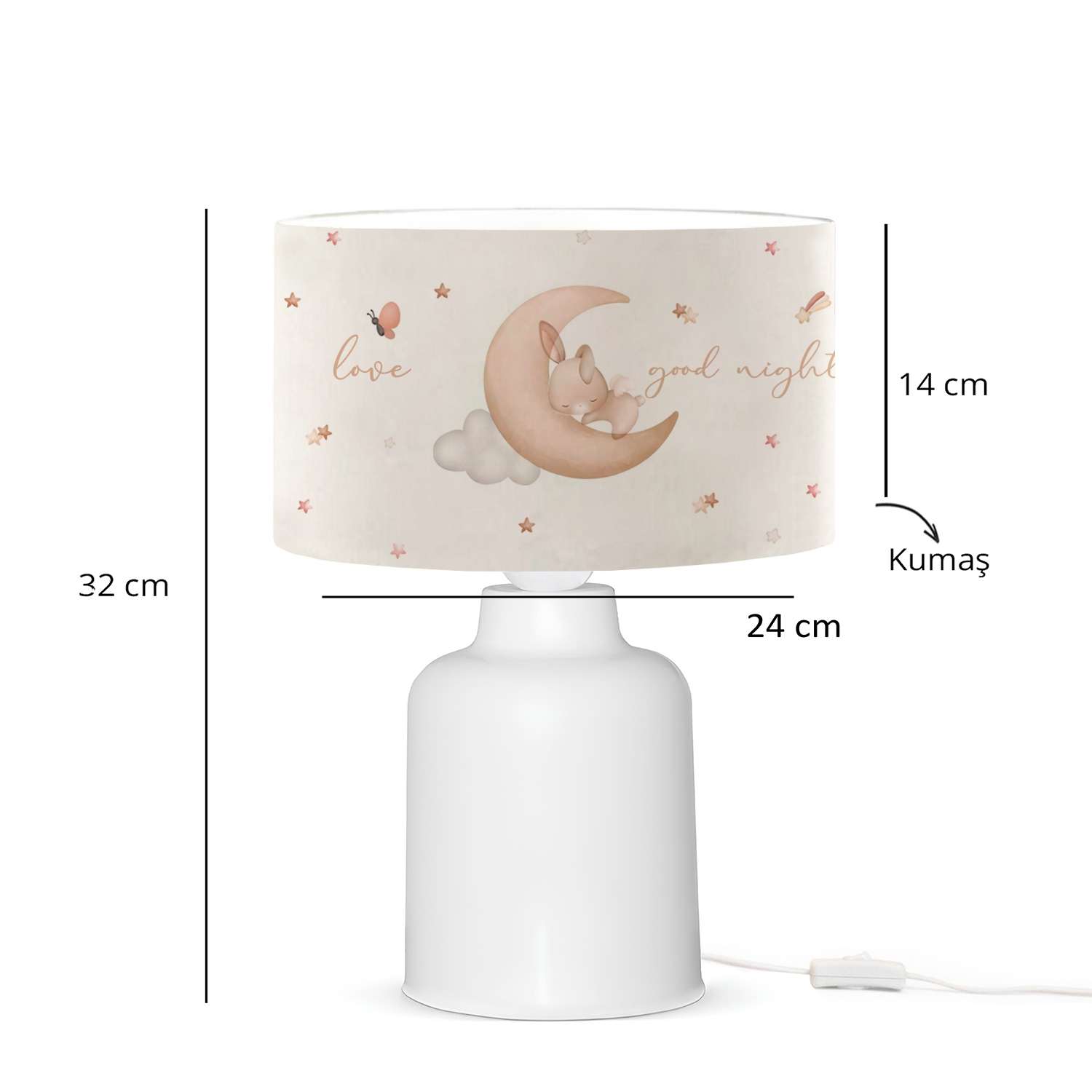 Candeeiro de mesa-241440-Creme