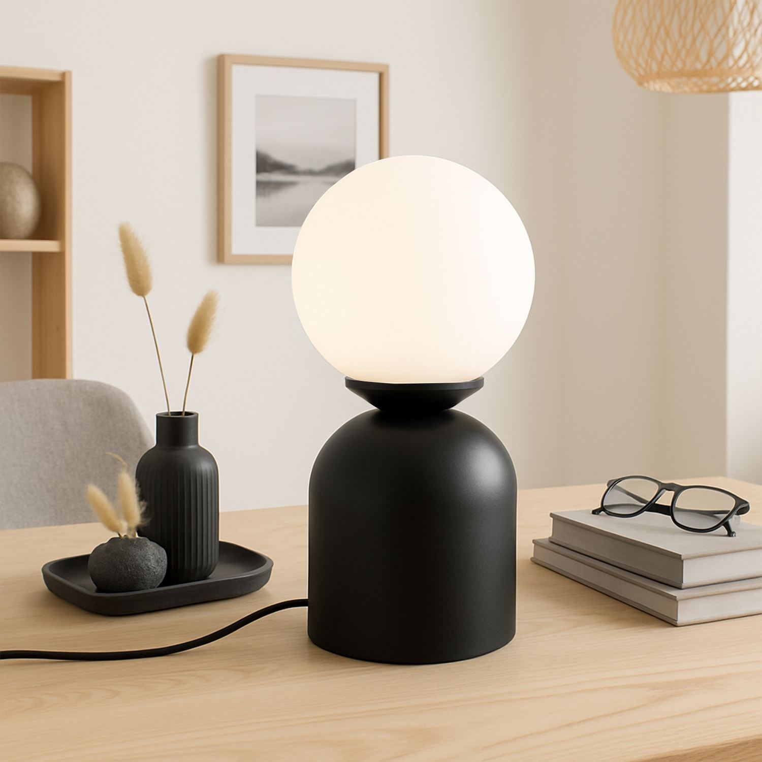Candeeiro de mesa-241644-Preto