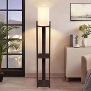 Candeeiro de Pé em MDF – 18.5 x 18.5 x 142 cm – Creme