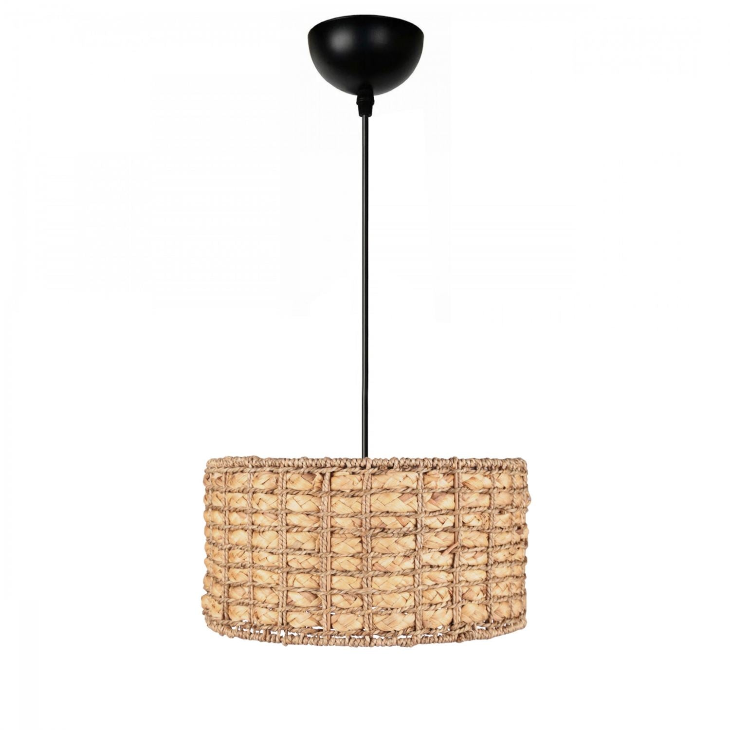 Candeeiro de Teto – Altura ajustável – Cor natural – Corpo metálico