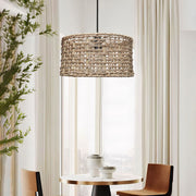 Candeeiro de Teto – 20-70 cm – natural – corpo metálico