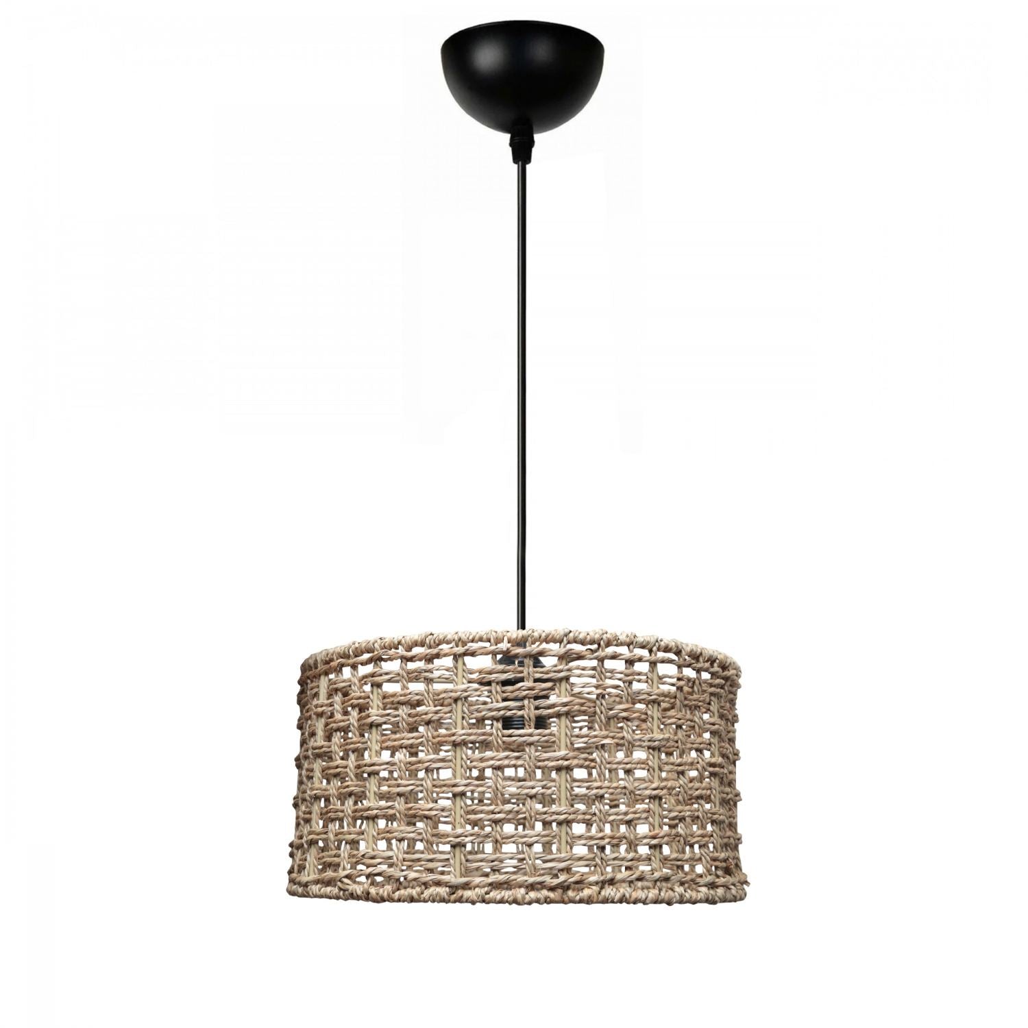 Candeeiro de Teto – 20-70 cm – natural – corpo metálico