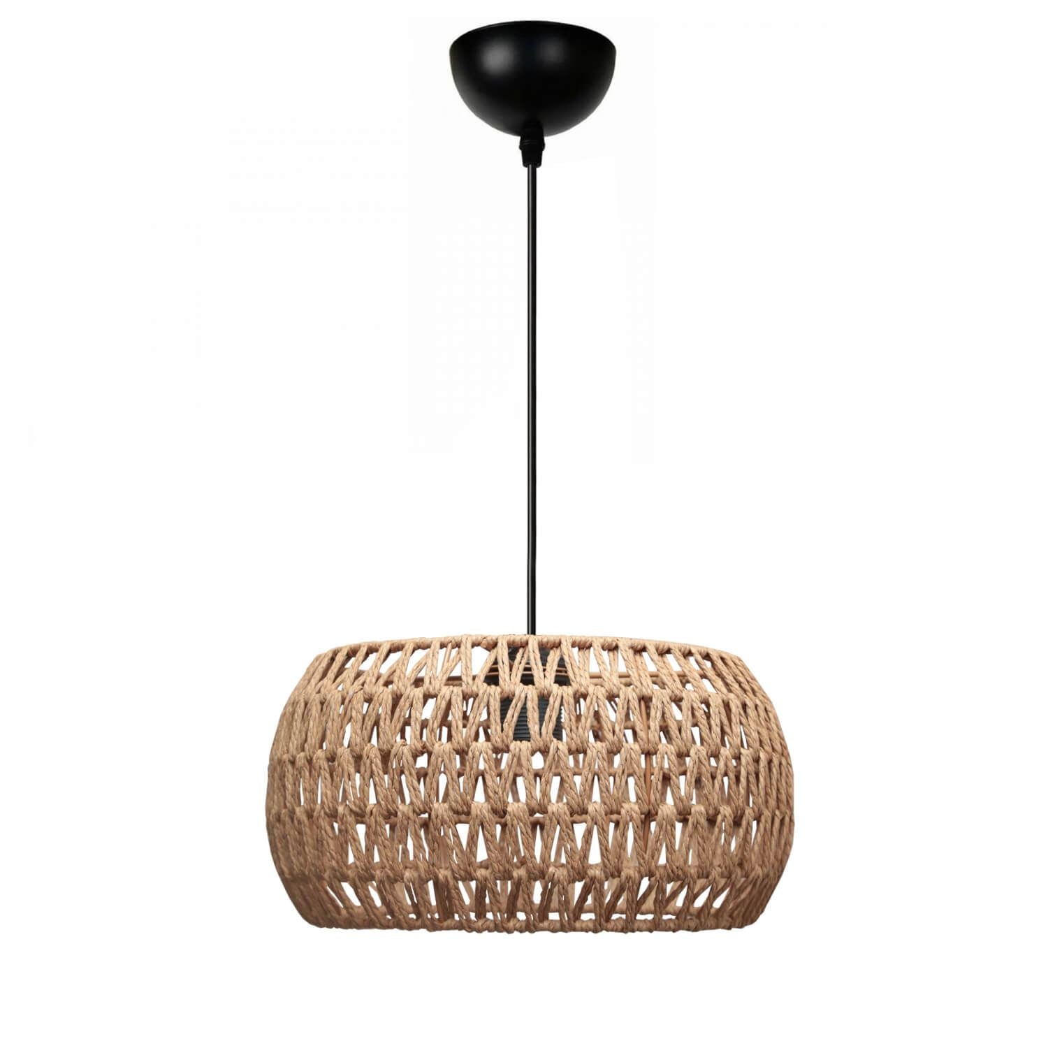 Candeeiro de Teto – Ø30 h:15 cm – Natural – Metal