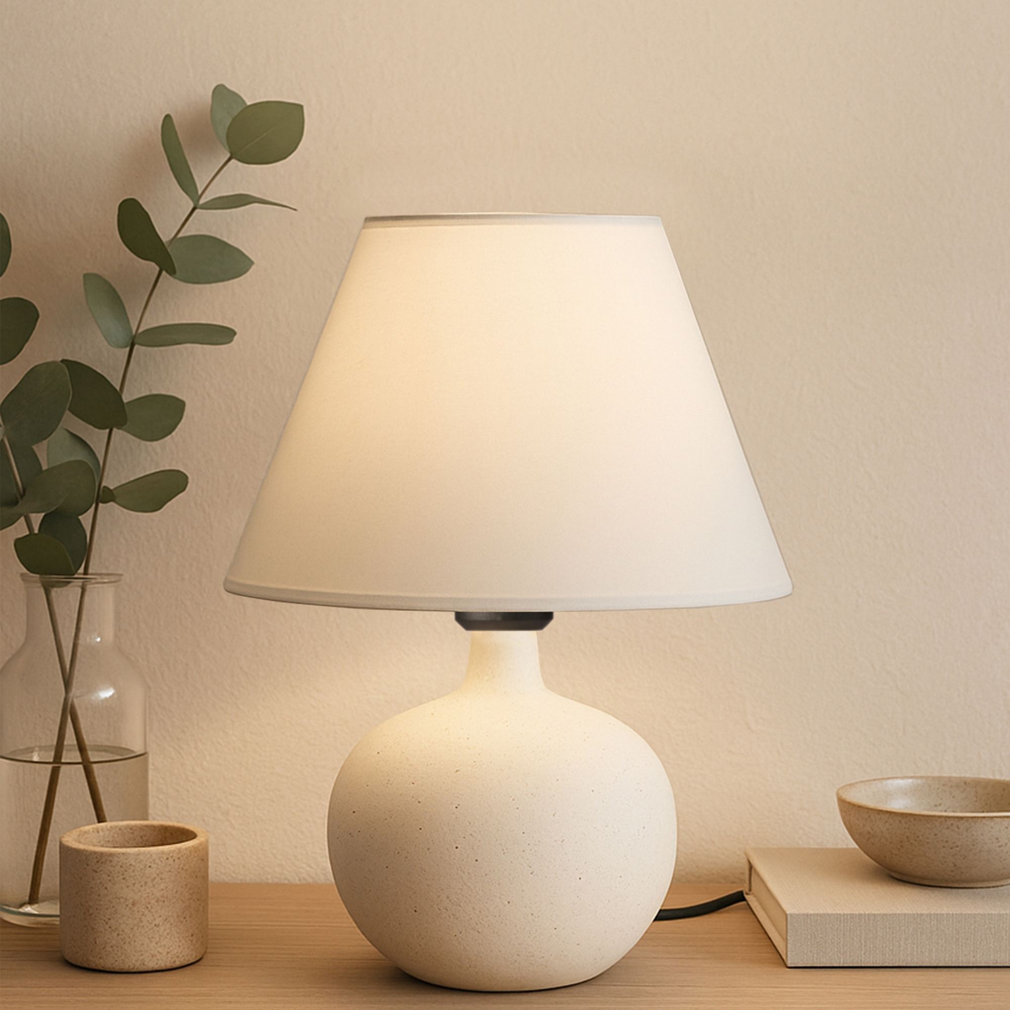 Candeeiro de mesa-241932-Creme