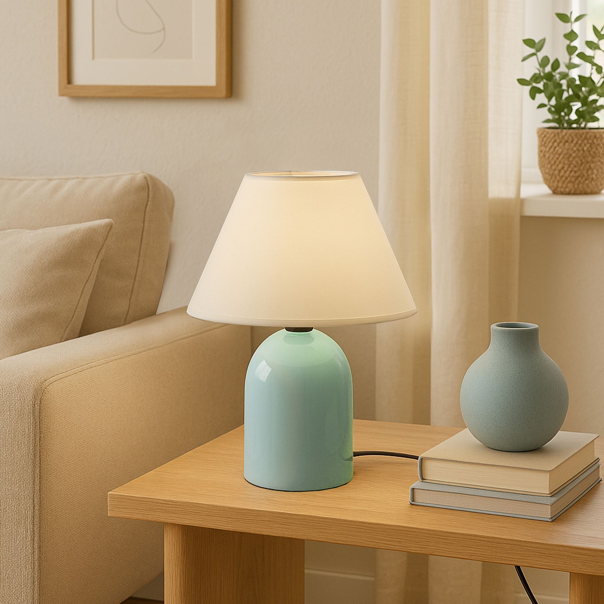 Candeeiro de mesa-241931-Creme