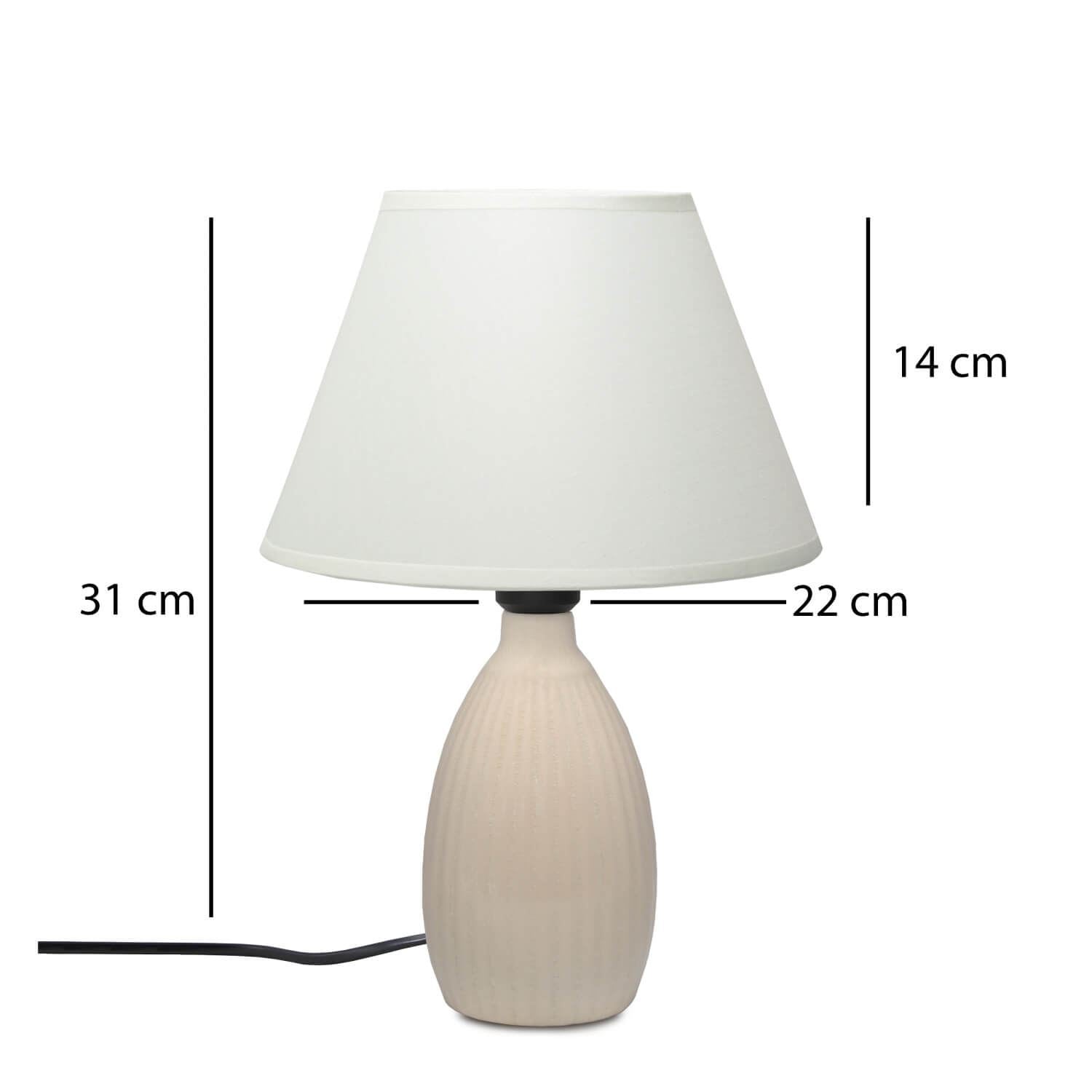 Candeeiro de mesa-241894-Creme