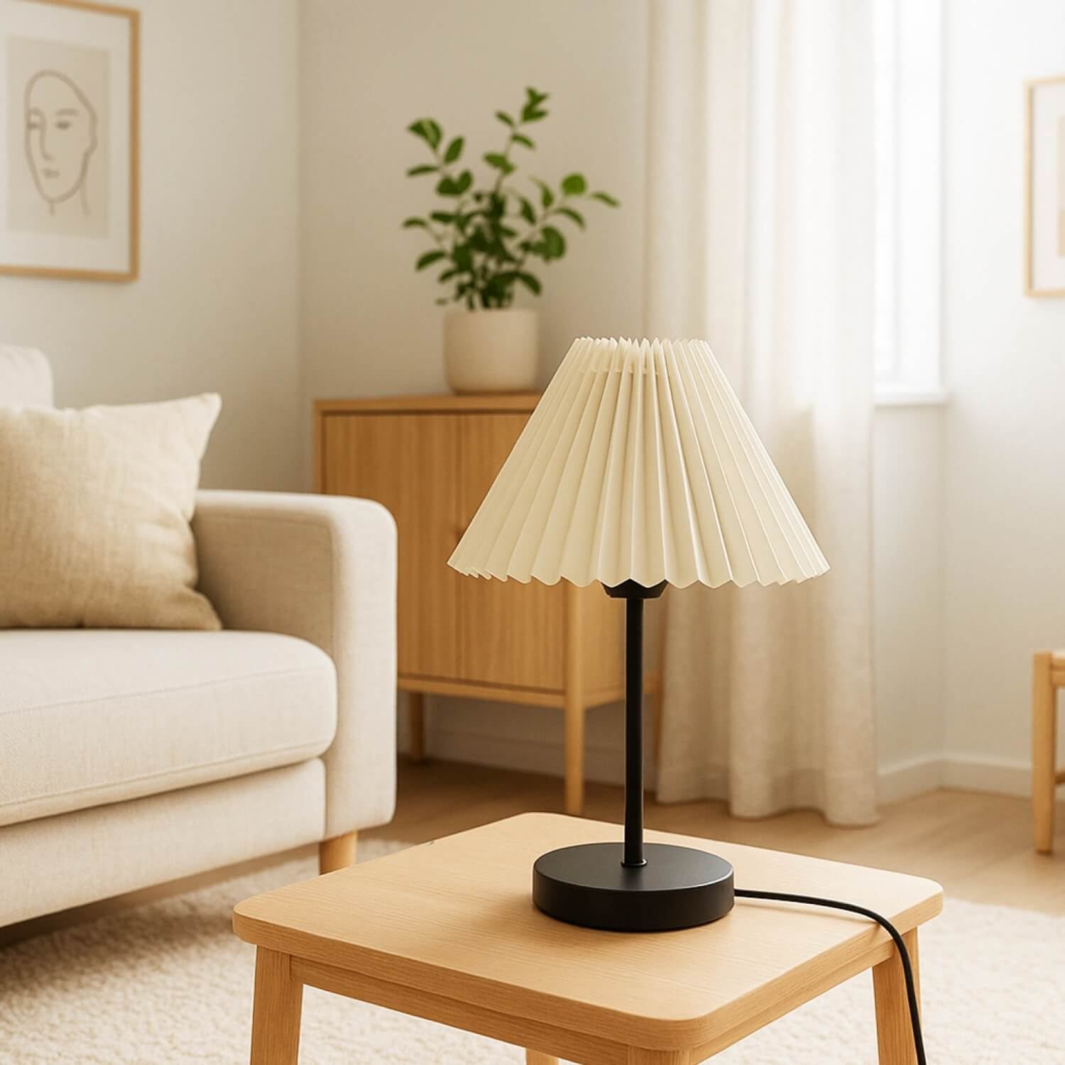 Candeeiro de mesa-241925-Creme