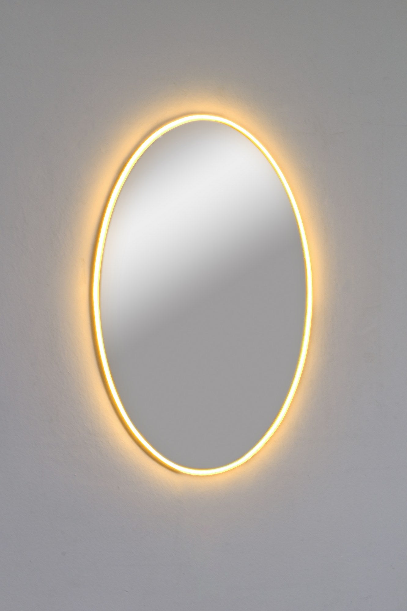 Espelho com Iluminação Led-Belrosa-Amarelo
