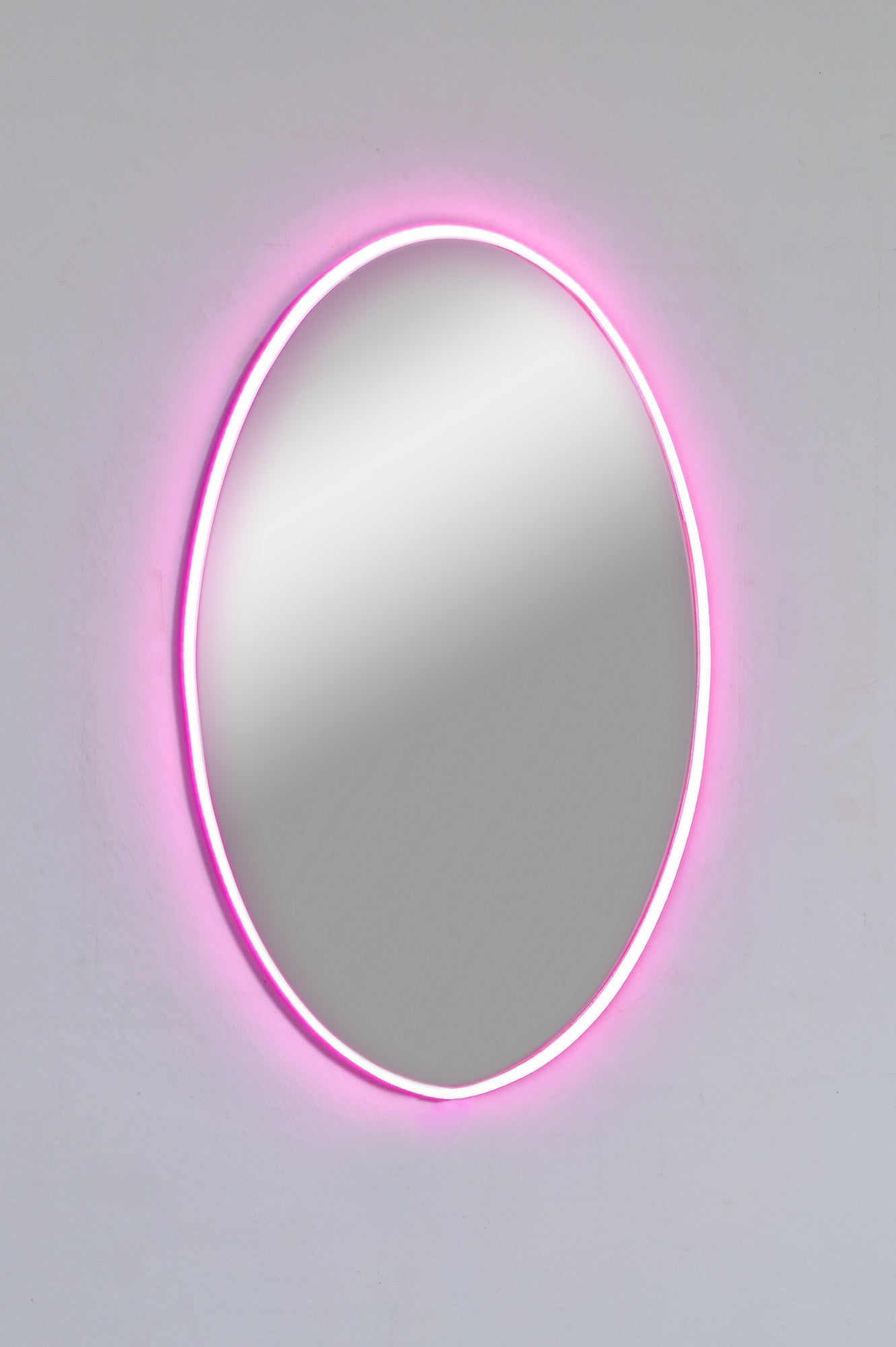 Espelho com Iluminação Led-Belrosa-Rosa