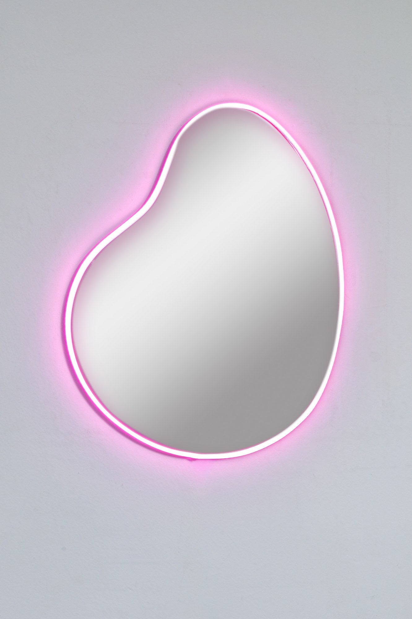 Espelho com Iluminação Led-Glenia-Rosa