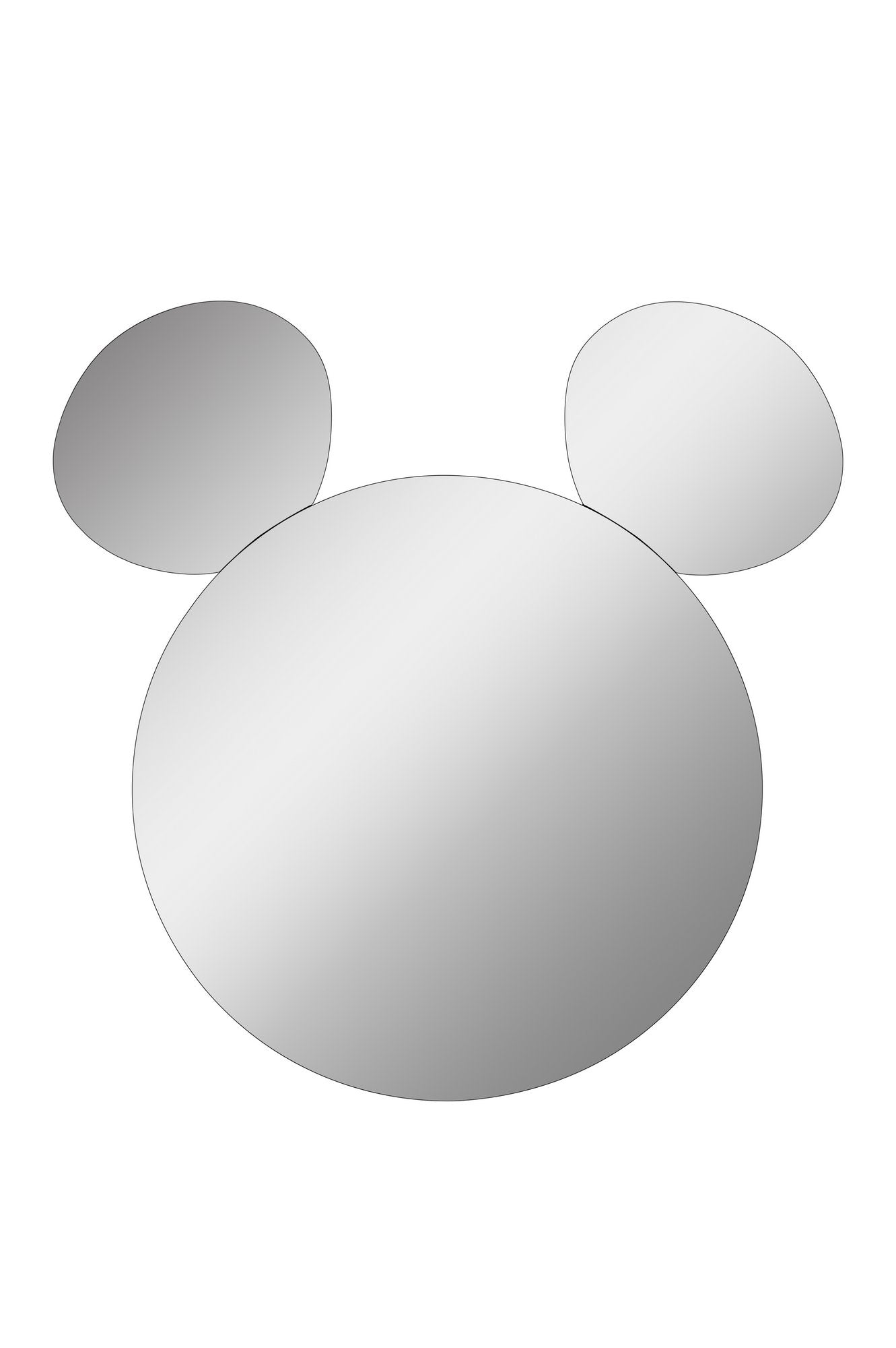 Espelho com Iluminação Led-Mickey Silver-Rosa